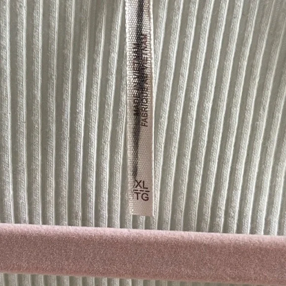 Free People Petra White Cream Long Sleeve Cotton Corset Top Women’s XL - Picture 3 of 11